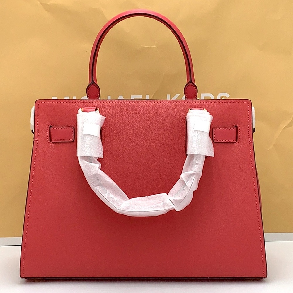 MICHAEL KORS HAMILTON MEDIUM SATCHEL COLOR: LIGHT BERRY SHERBET NWT - Picture 2 of 14
